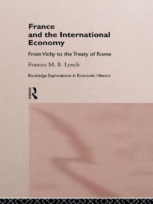 cover image of France and the International Economy